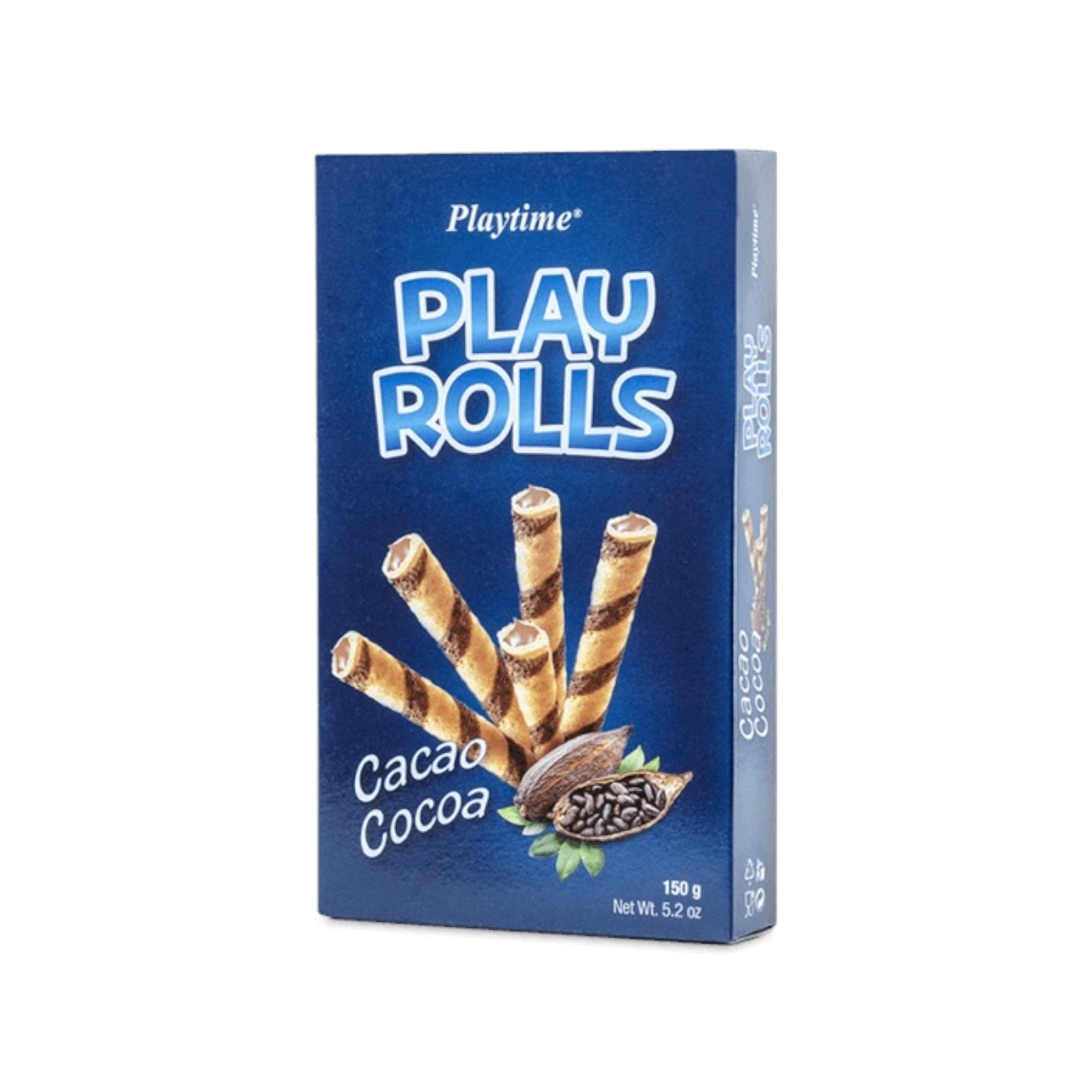Playtime Play Rolls Wafer 
Cacao 150g