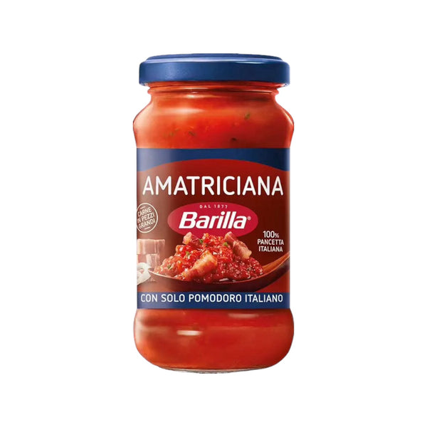 Barilla Amatriciana Ready Sauce 
Glass jar 300g