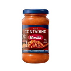 Barilla Ragù Contadino With red Wine Glass jar 300g