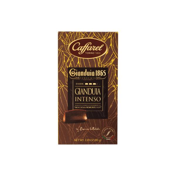 Caffarel Dark Gianduia Chocolate Bar 80g