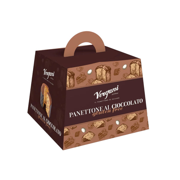 Gluten Free Panettone With Chocolate Chips 600g By Vergani