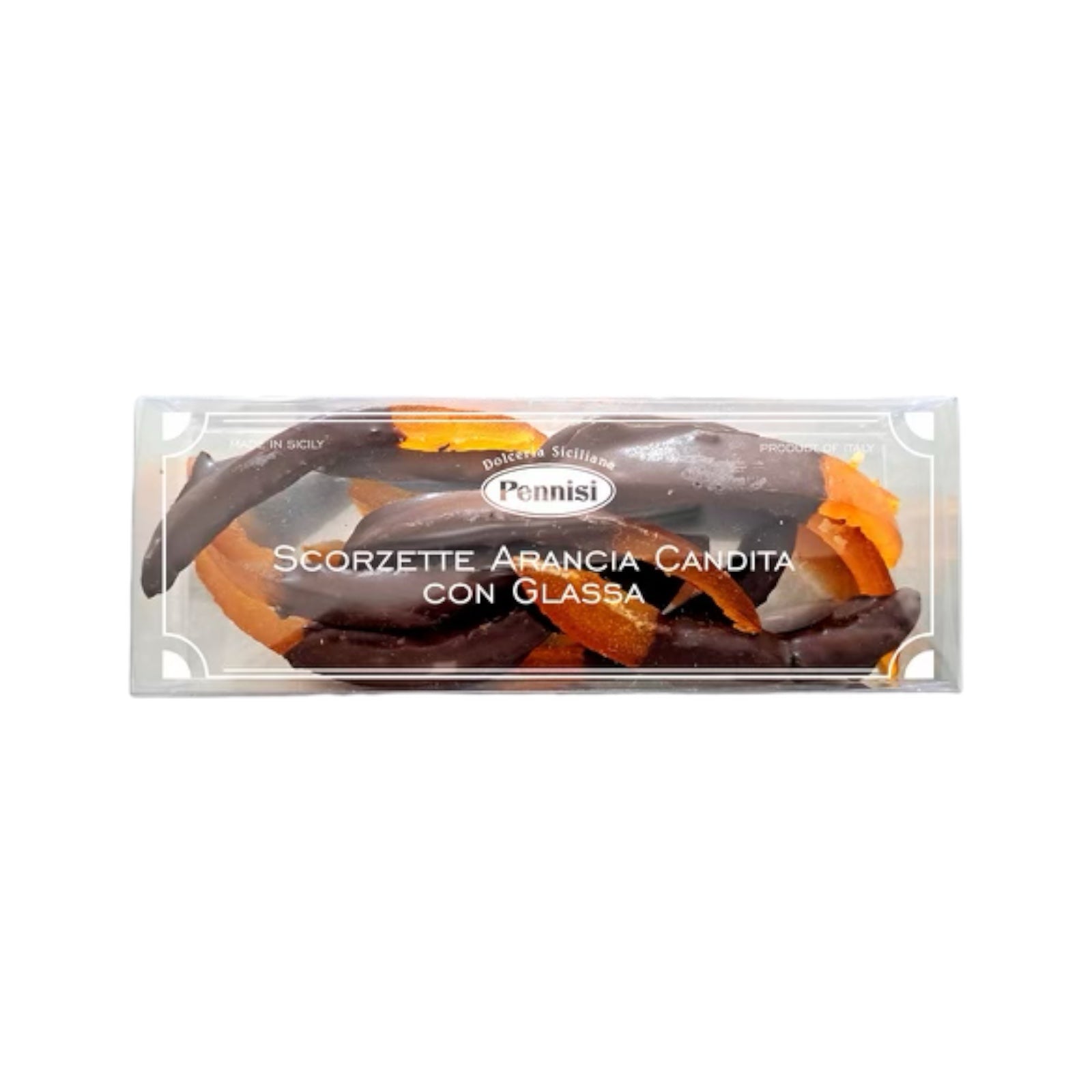 Candied Orange Peels With Chocolate By Pennisi 100g