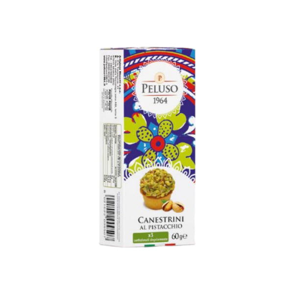 Pistachio Canestrini Cookies By Peluso 60g