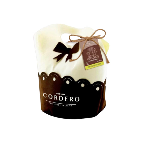 Gluten Free Panettone Cake With Chocolate Chips 1.1lb By Cordero