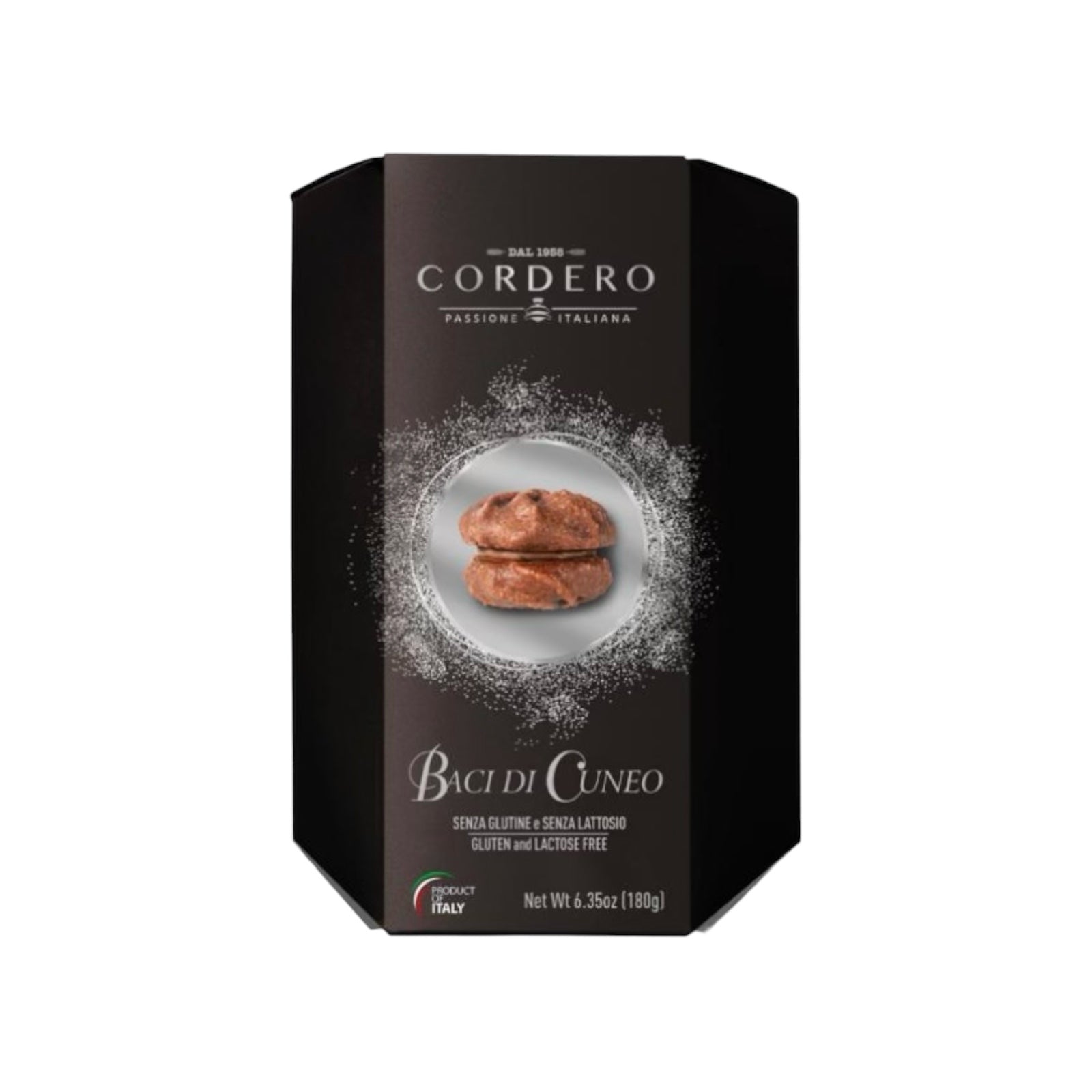 BEST BEFORE JAN/31/24 Gluten Free Soft Biscuits Filled With Cocoa & Hazelnut 6.35oz By Cordero