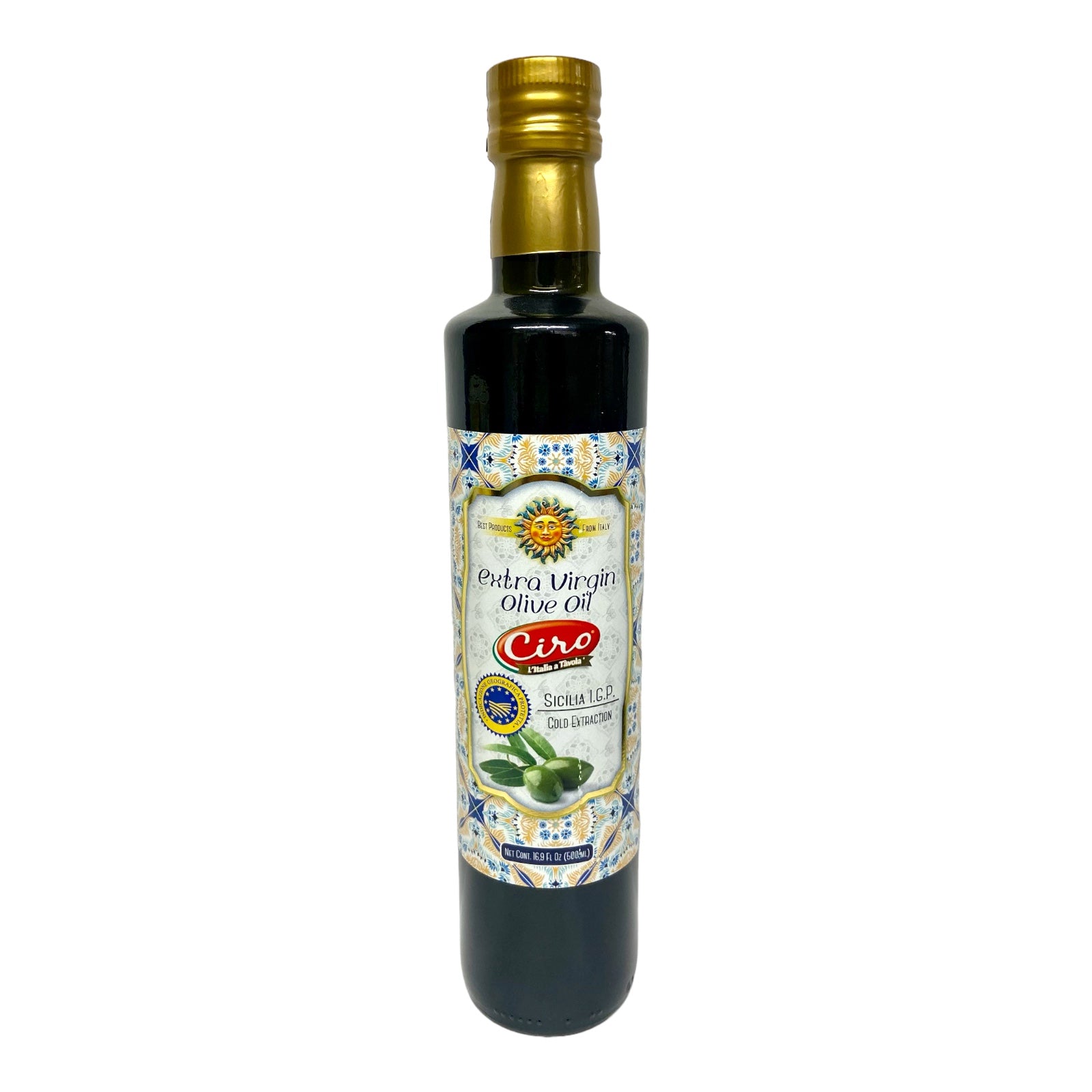 Ciro Extra Virgin Olive Oil Sicilia I.G.P. 16.9oz