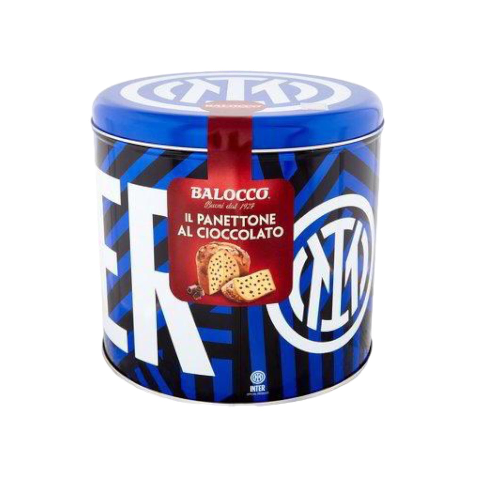 Balocco Inter Milan Panettone With Chocolate Chips 800g