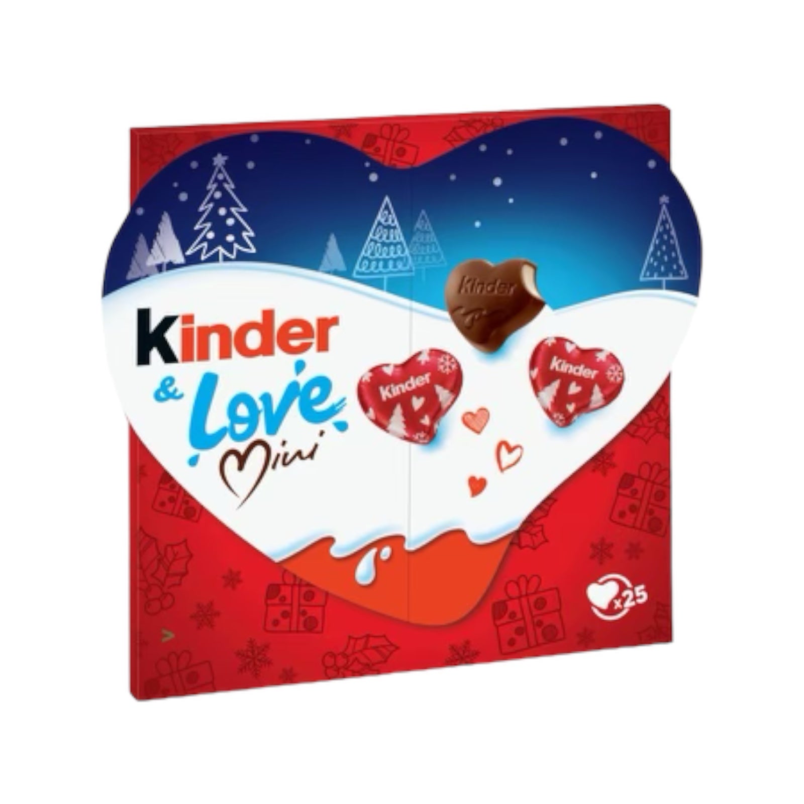 Kinder® & Love Mini Heart Chocolate Box 25-Piece
107g