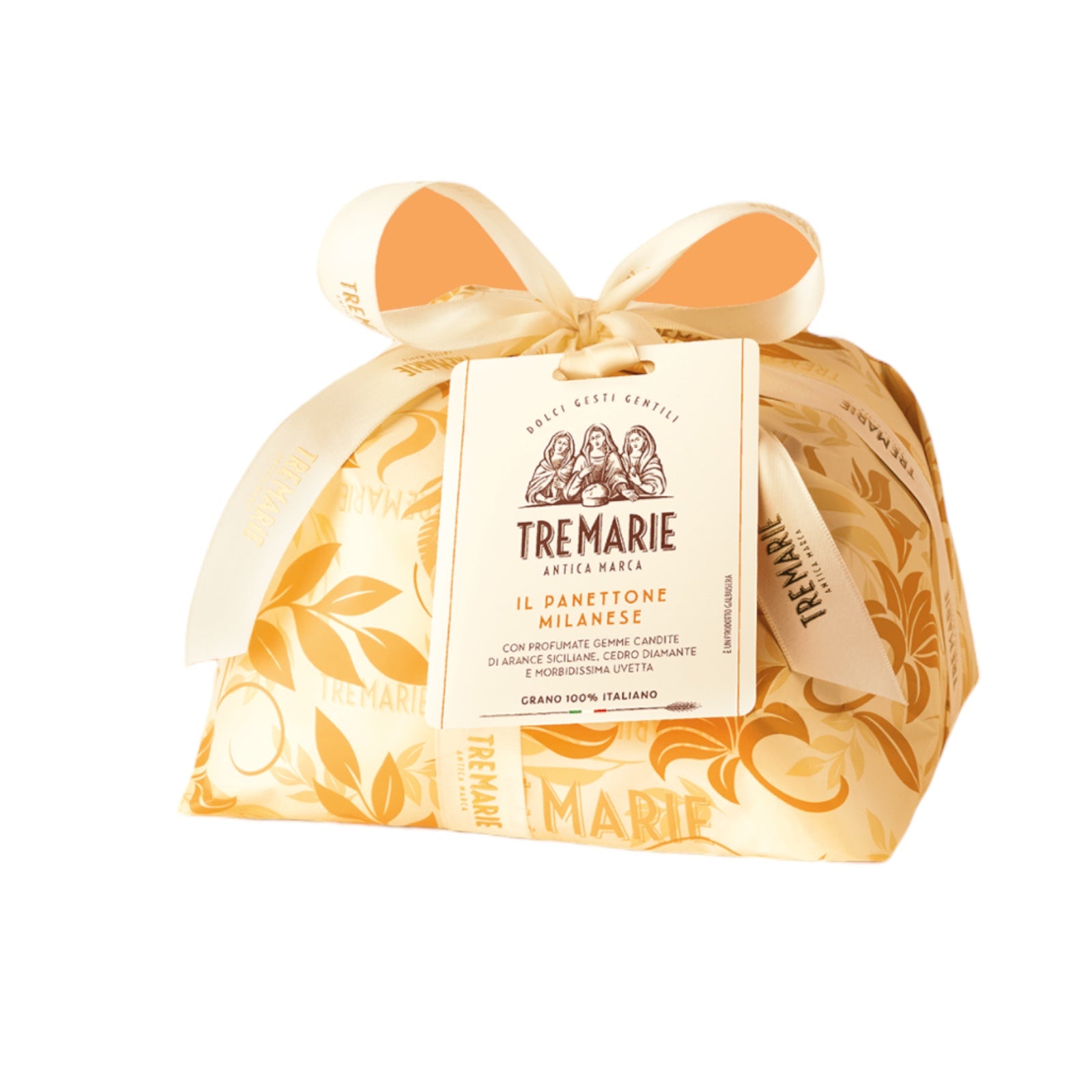 Panettone Traditional With Raisins & Orange Candied by Tre Marie 2.2lb