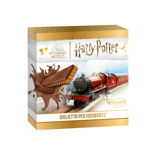Witor's Harry Potter Biglietto per Hogwarts con biscotto al latte with milk biscuit (6x21g)
