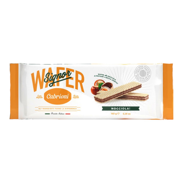 Wafer With Hazelnut Cream 150g By Cabrioni
