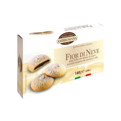 Pasticceria Ambrosiana Fior Di Neve, Cookies Filled With Cocoa & Hazelnut