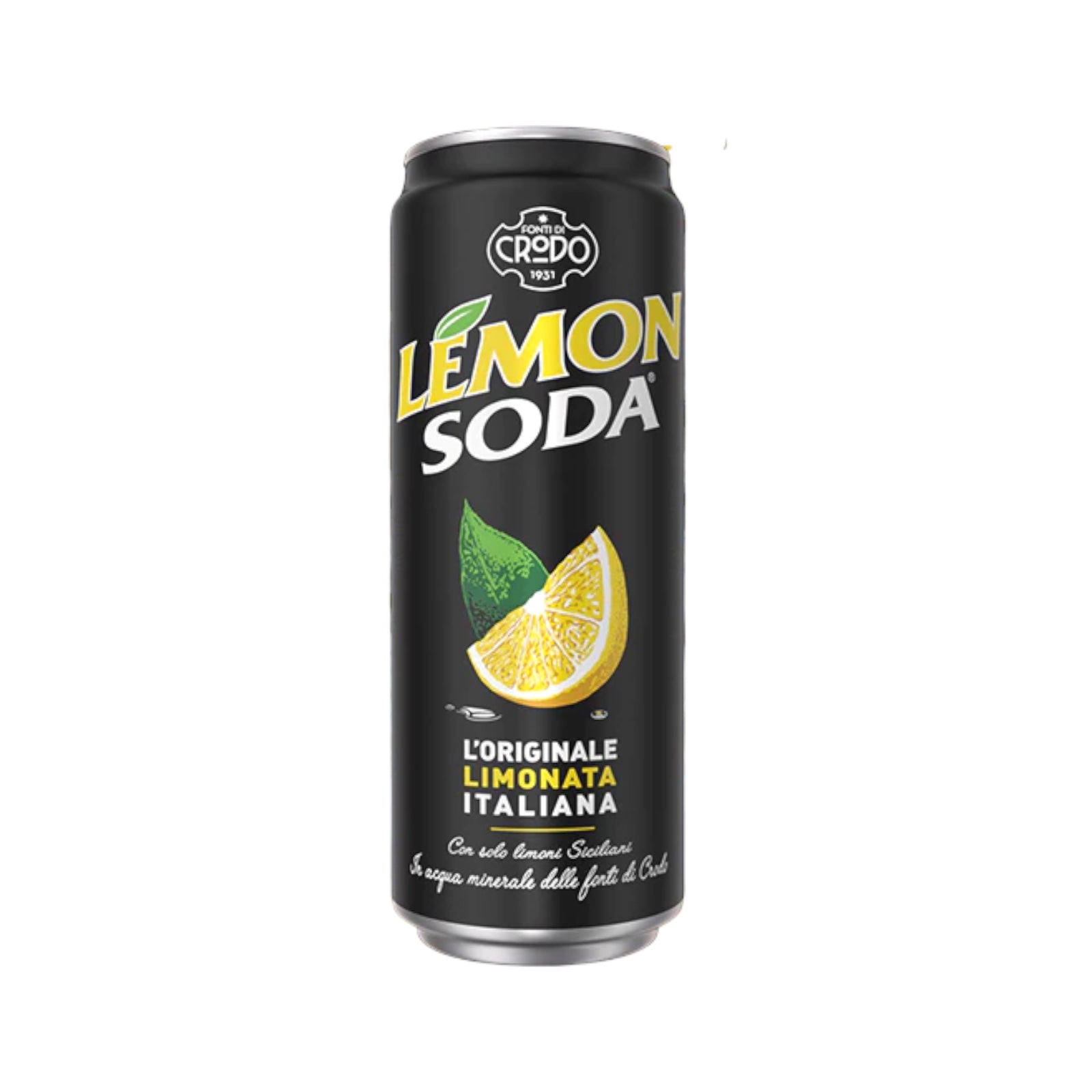 Lemon Soda Italian Soft Drink 33cl