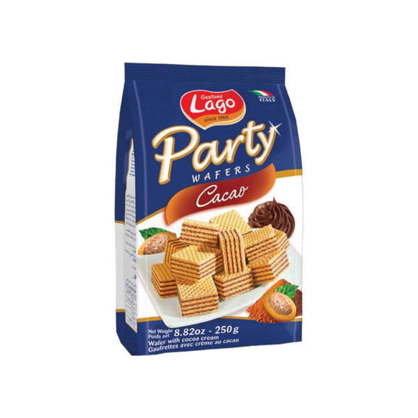 Mini Cubes Wafer Cocoa By Lago 250g