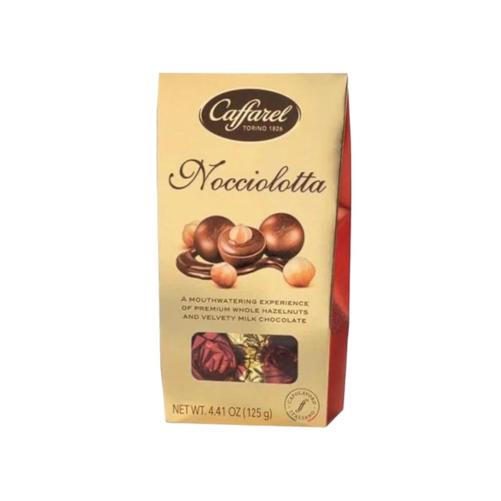 Caffarel Nocciolotta 
With Milk Chocolate 125g