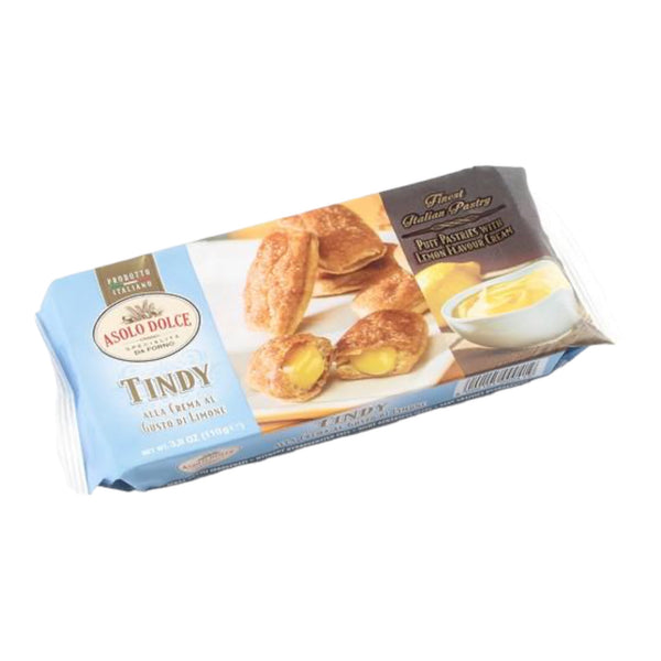 Asolo Dolce Filled Puff Pastry With Lemon Cream 110g