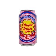 Chupa Chups Sparkling Cherry Bubble Gum Soda (Can) 345ml (Chupa Chups)