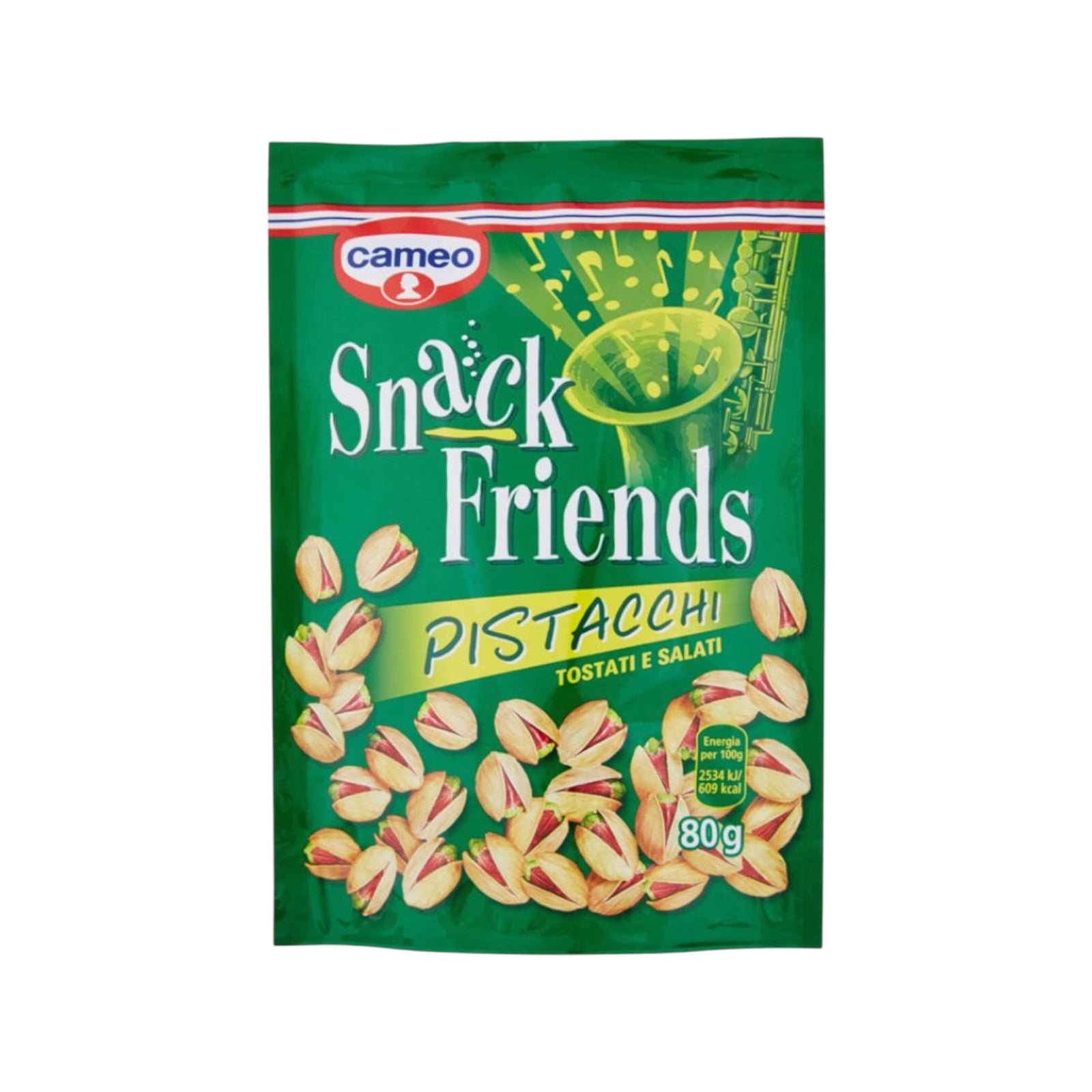 Snack Friends Cameo Pistachios 
80 g