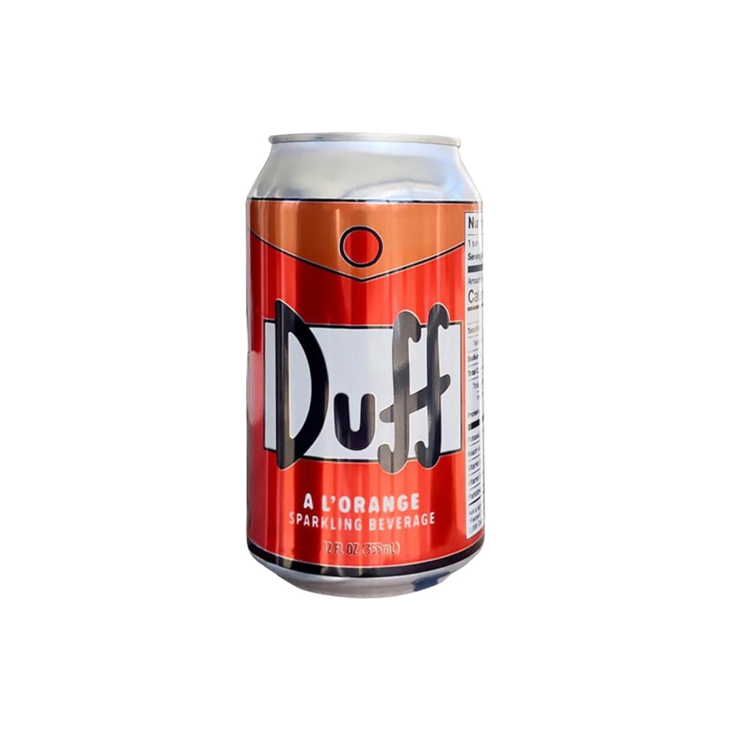 Duff A L'Orange Soda - The Simpsons - 12fl.oz (355ml) – Made In Eatalia
