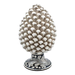 Sicilian Pine Cone in fine Caltagirone Ceramic 31cm