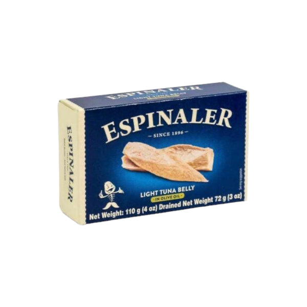 Espinaler Yellowfin Ventresca In Olive Oil Classic Line 110g