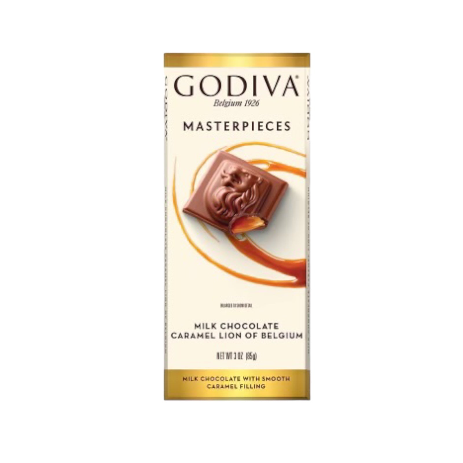 Milk Chocolate Caramel Lion Of Belgium By Godiva