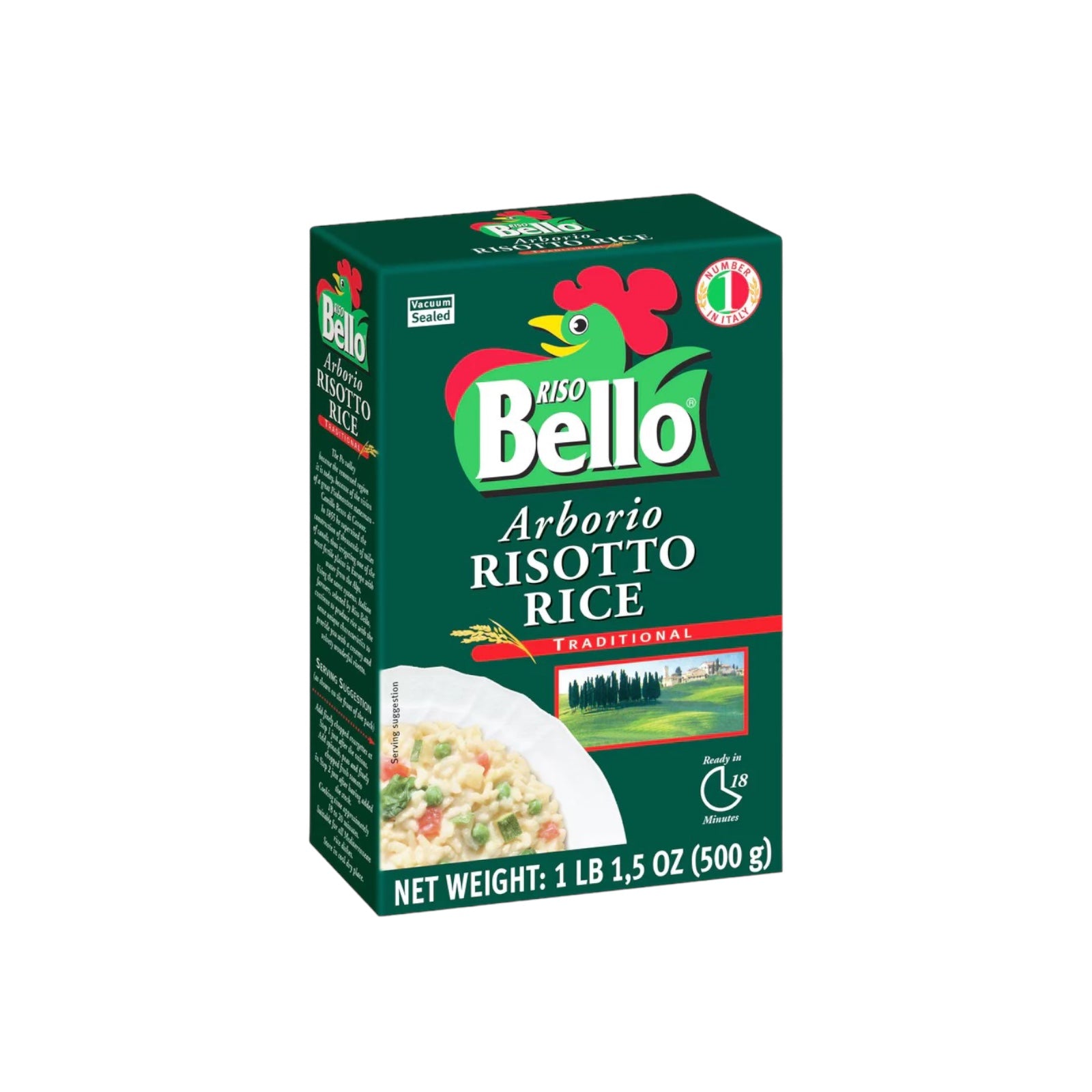 Arborio Risotto Rice By Riso Bello 500g