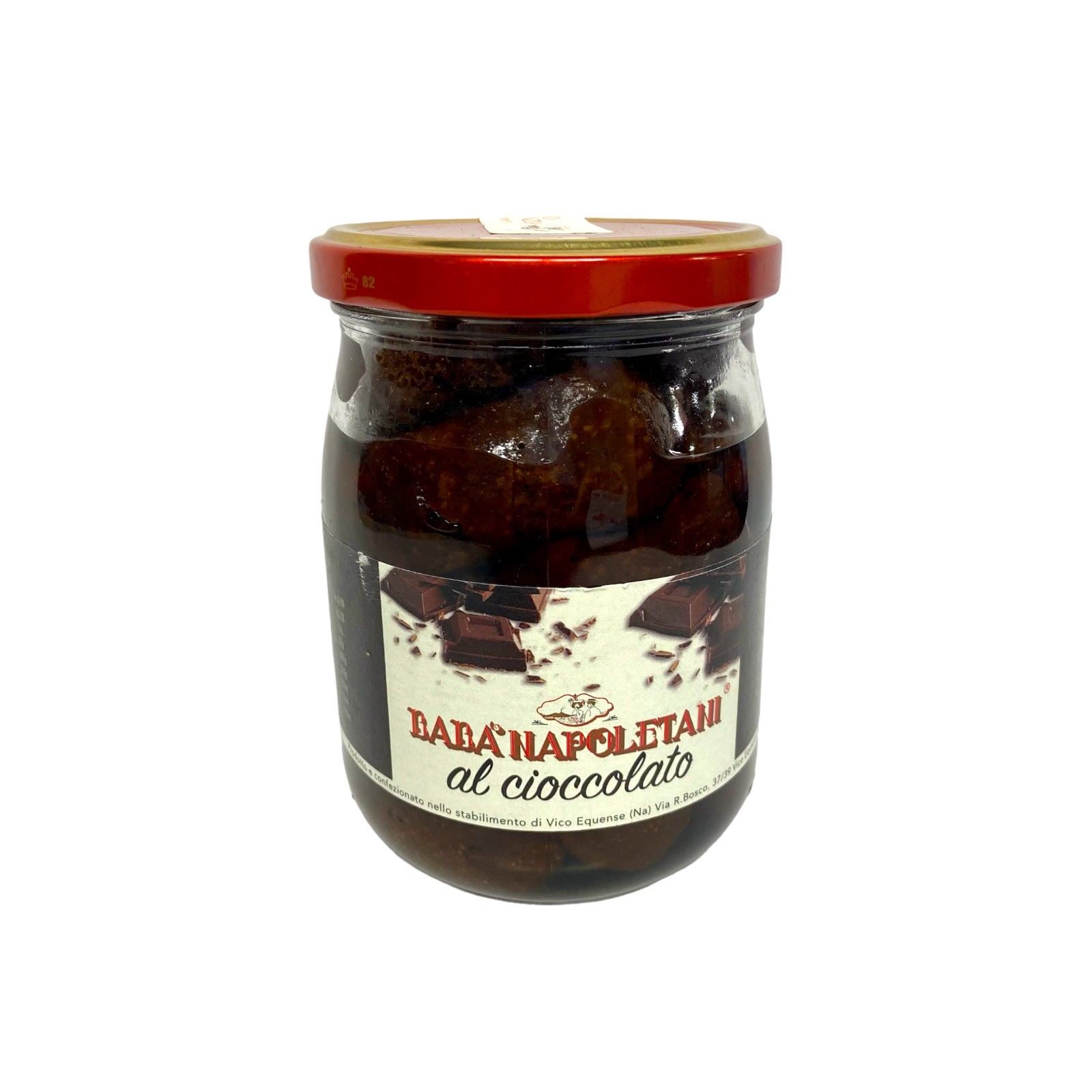 Neapolitan Baba With Chocolate Syrup Glass Jar 500g