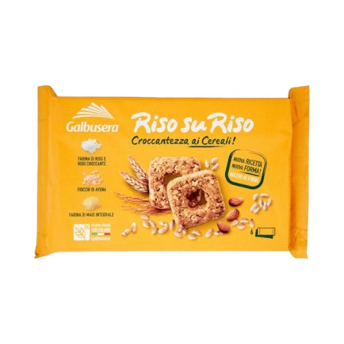 Galbusera Riso su Riso Croccantezza Ai Cereali 240g