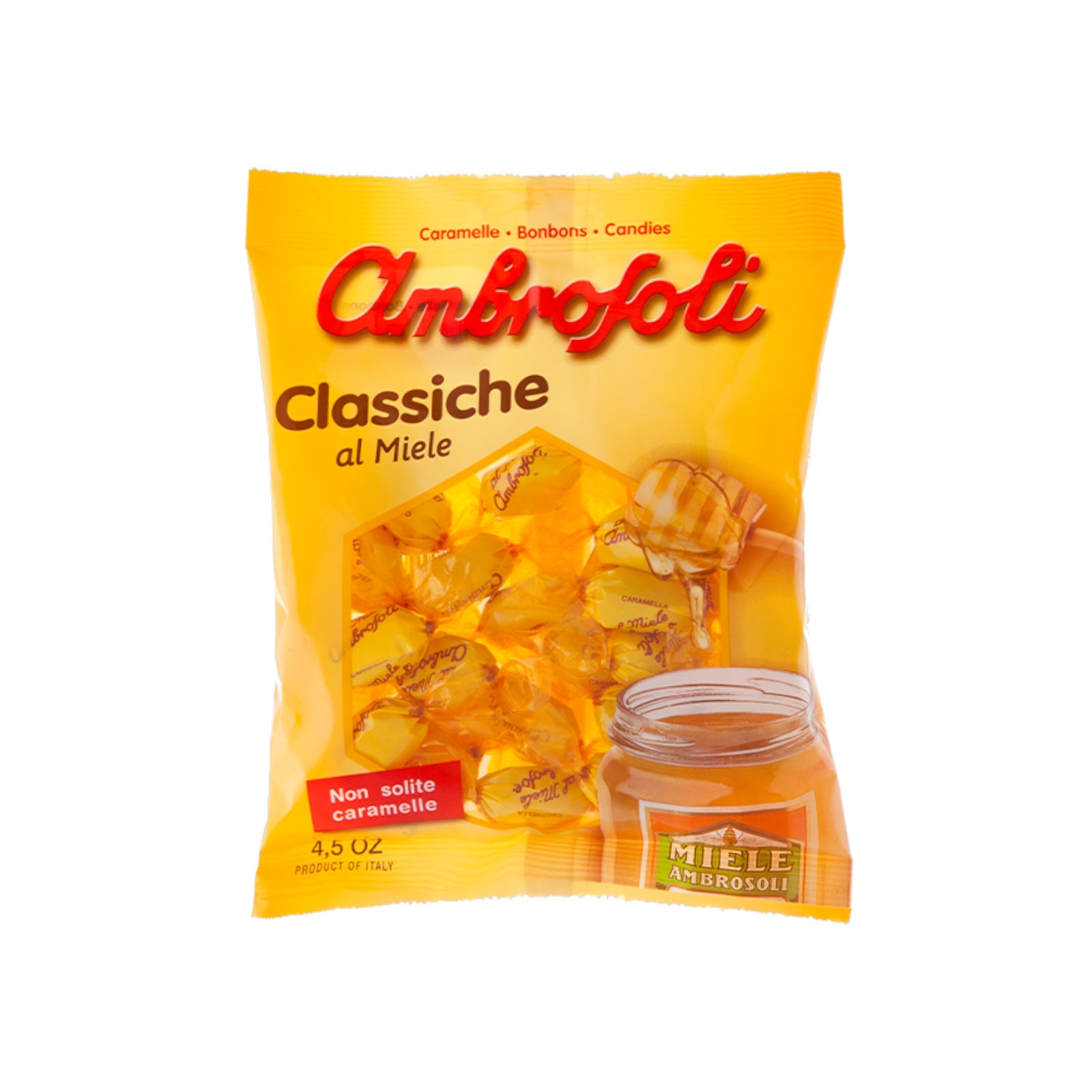 Ambrosoli Candies Honey Flavour 135g