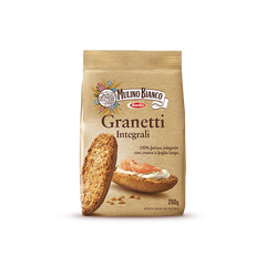 BEST BEFORE JAN/11/25 Granetti Whole wheat Mulino Bianco 280g