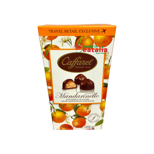 Mandarinello Flavoured Creamy Liqueur Filling Dark Praline