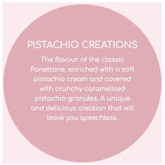Bauli Creazioni di Panettone with Pistachio Cream and Caramelized Pistachios. Pistachios, 26.45oz