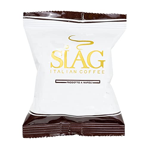 SIAG ITALIAN COFFEE 100 Coffee Pods Pack - Capsules compatible with Ne ...