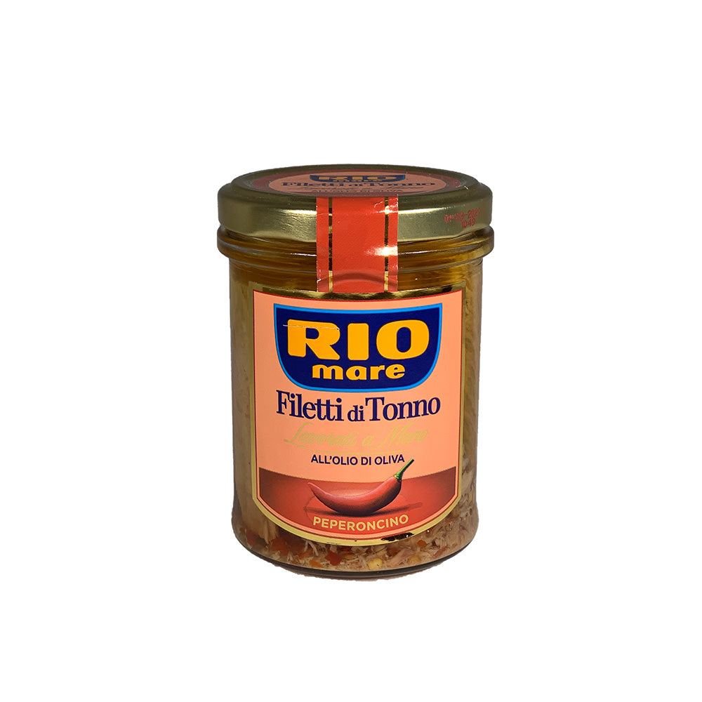 Rio Mare Tuna with olive oil and hot pepper 130g