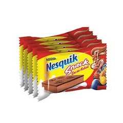 Nesquik snack with cocoa