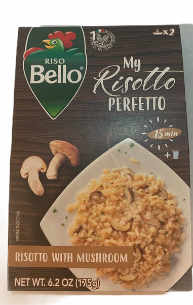 Riso Bello, My Risotto Perfetto with Mushrooms 175g