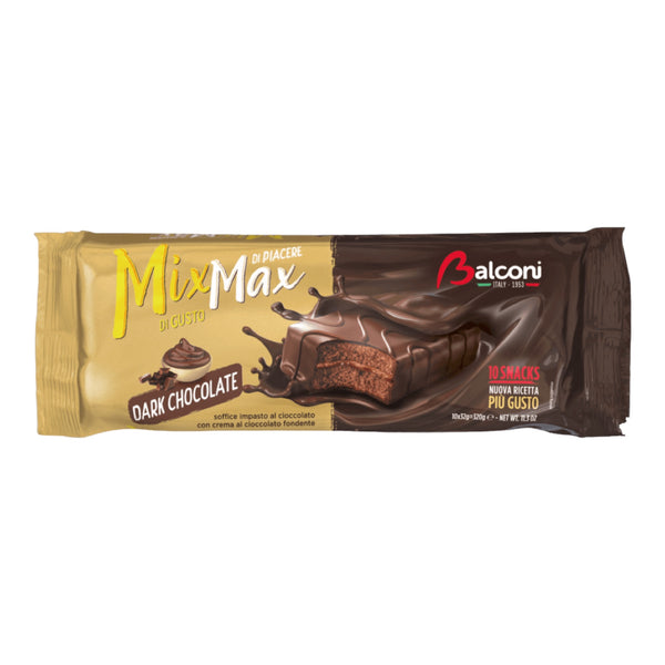 Mix Max Label Example Mix Max Dark Chocolate Snacks 320g – Made In Eatalia