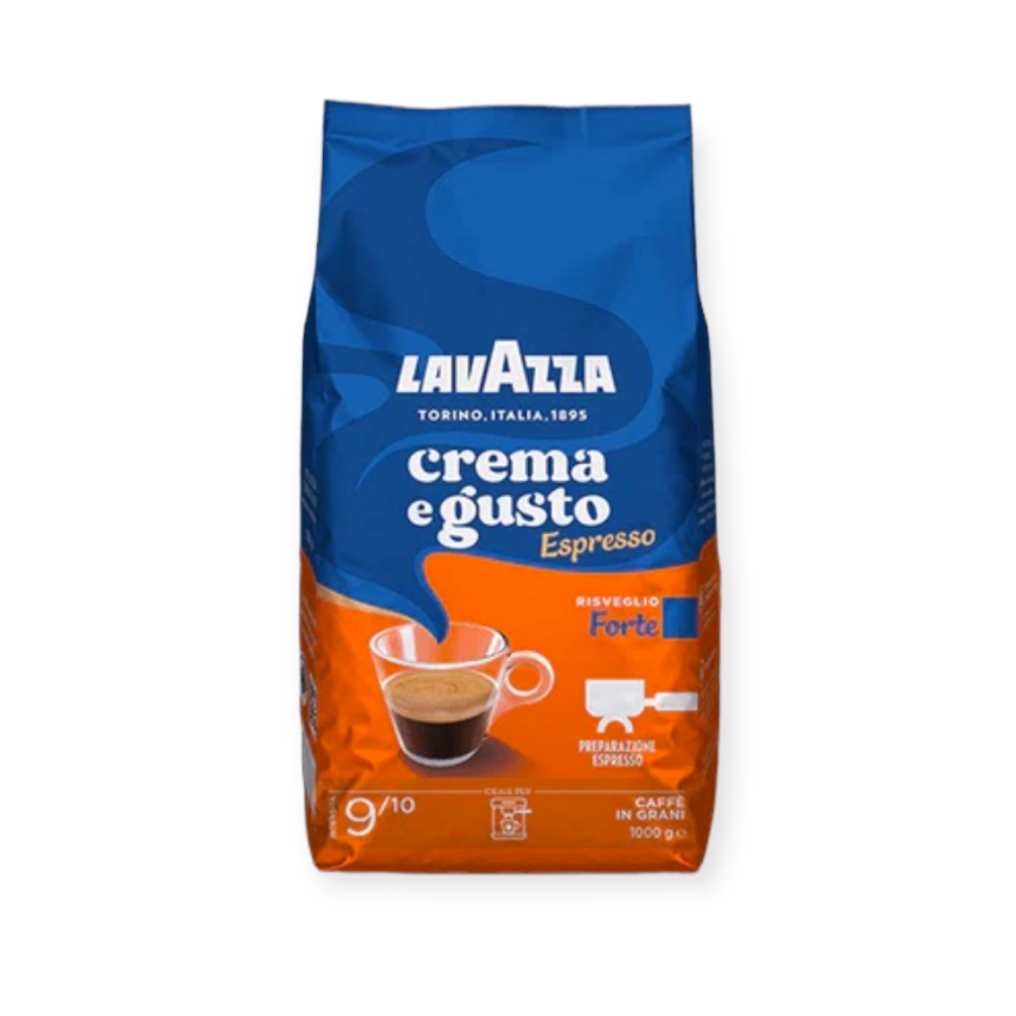 Lavazza Crema e gusto Forte whole beans 1Kg – Made In Eatalia