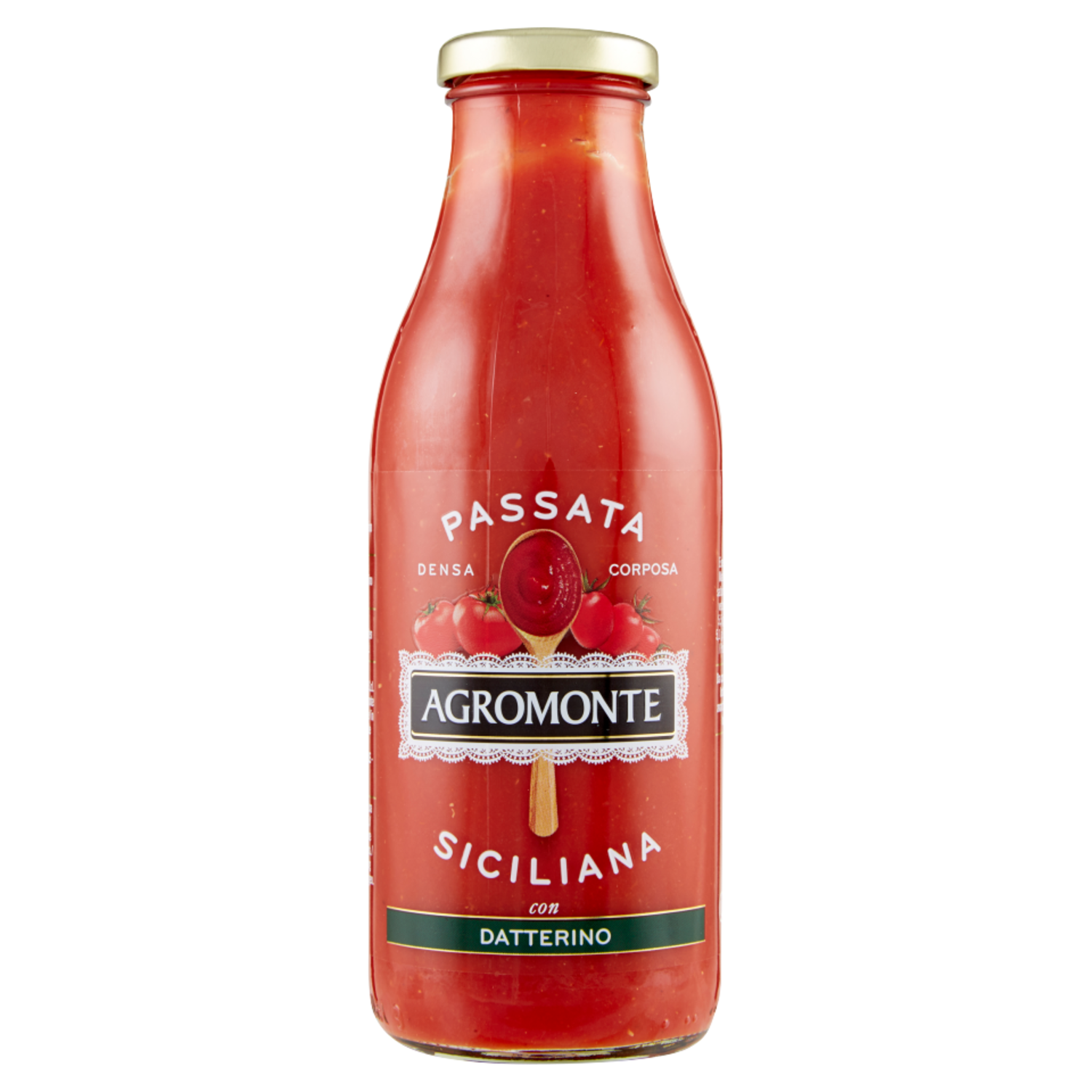 Tomatoes purée, Agromonte passata of tomatoes and datterino tomatoes 520g