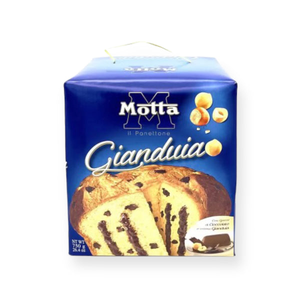 Motta – Gianduia Panettone Traditional Italian Cake – 750g