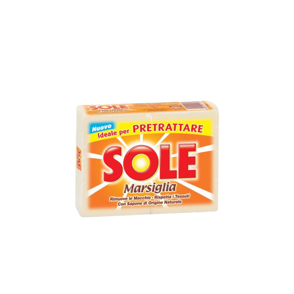 Sole Laundry Soap Marseille White 250 GR x 2PZ