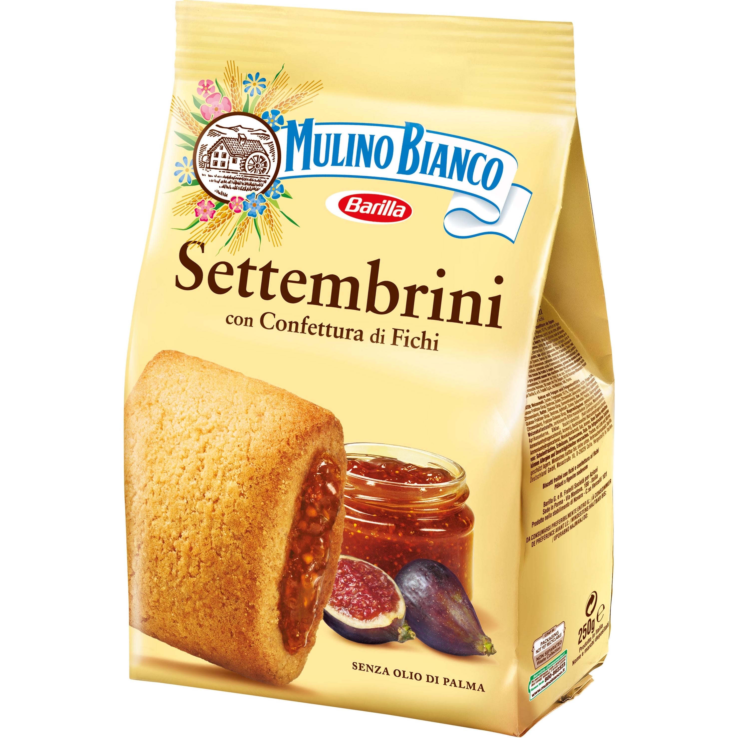  Mulino Bianco Biscuits, Pistachio Cream Filled, 168g : Grocery  & Gourmet Food