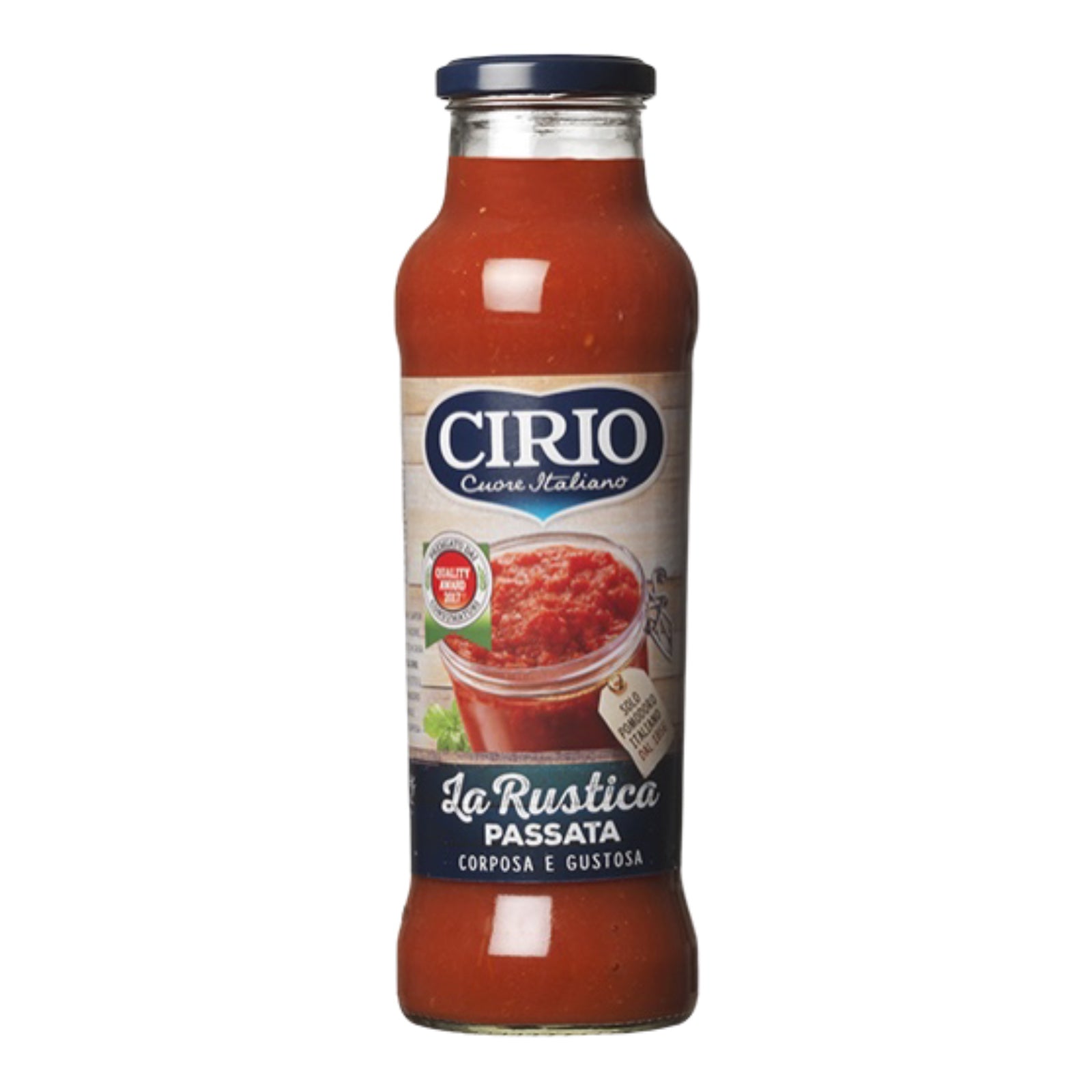 Cirio passata rustica tomato puree 680g (Max 2 jars per order)