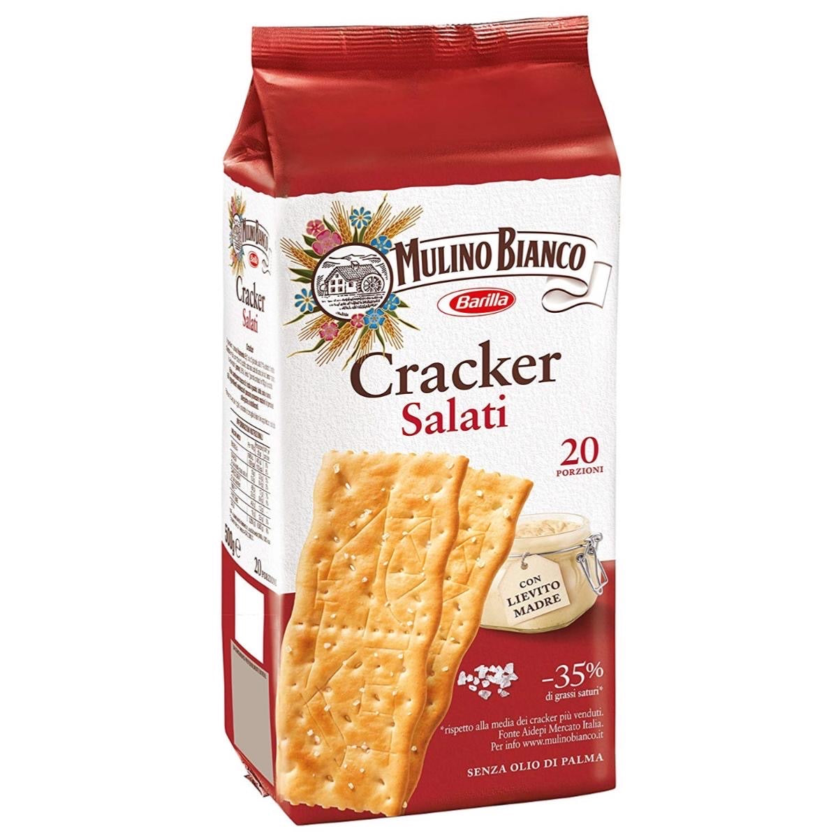 Mulino Bianco Salted crackers 20 portions