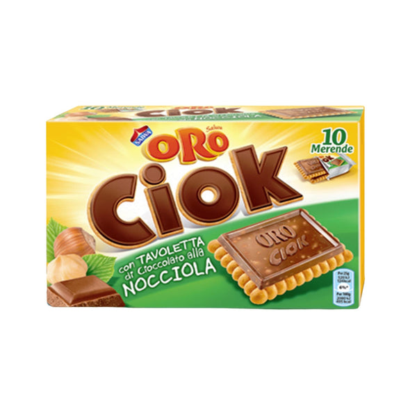 BEST BEFORE FEB/29/24 Saiwa Oro Ciok chocolate bar with hazelnut