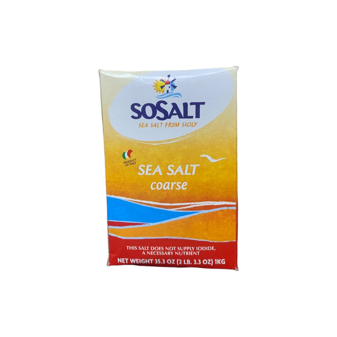 SoSalt Sea Salt Coarse 2.2lb