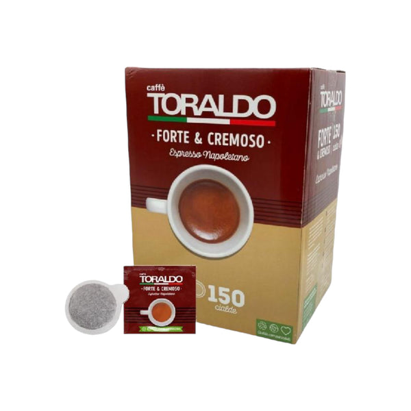 Caffè Toraldo Forte & Cremoso  Espresso Napoletano 150 pods