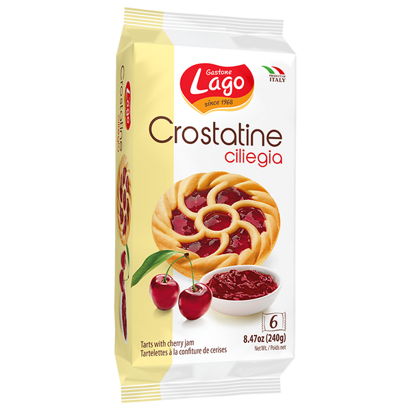 Gastone Lago Crostatine cherry Jam( six portions)