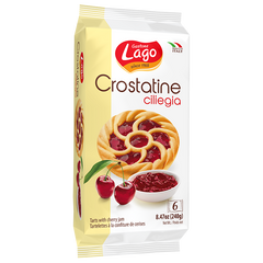 Gastone Lago Crostatine cherry Jam( six portions)